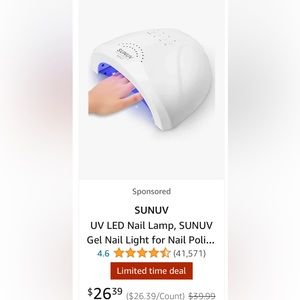 UV LED Nail Lamp